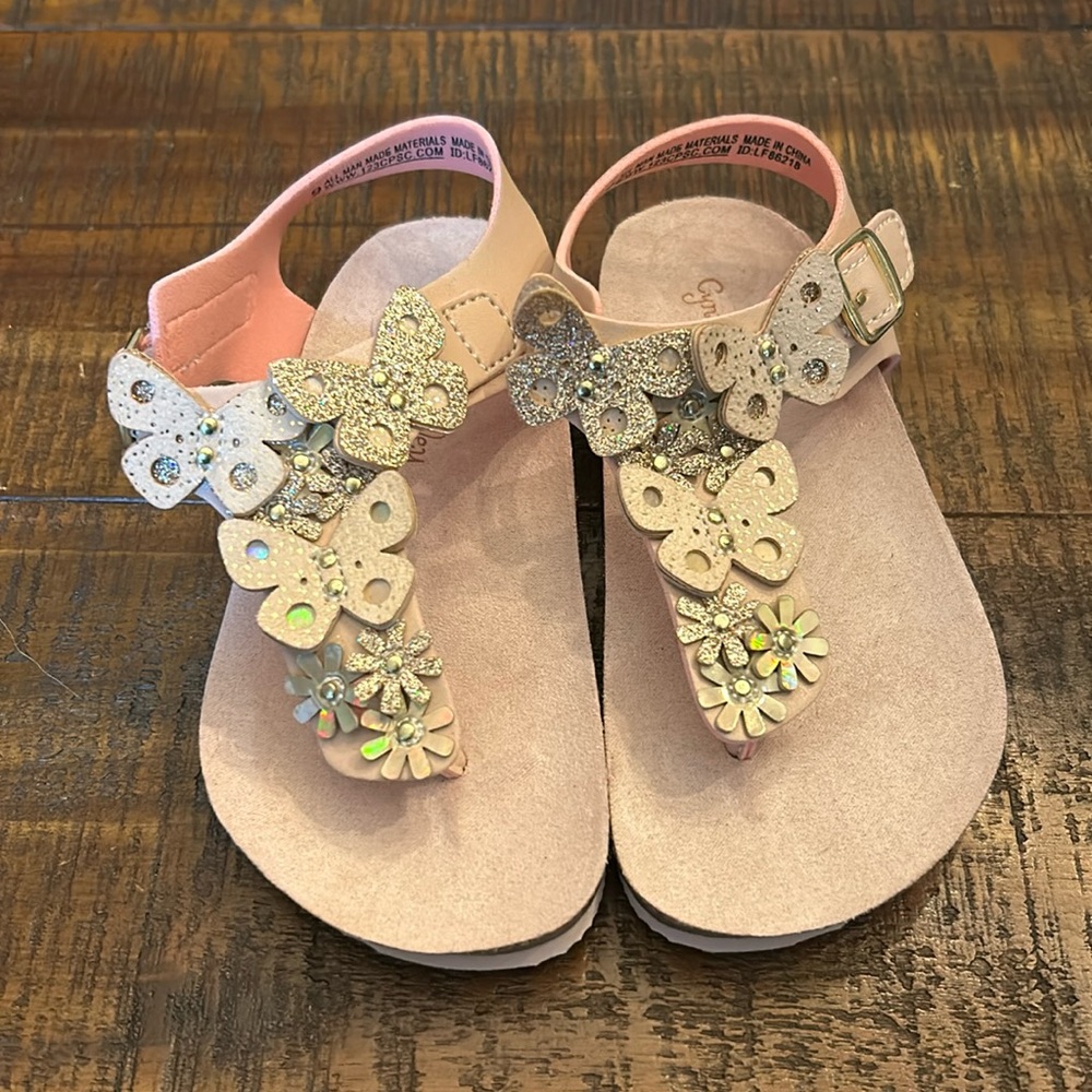 Cynthia Rowley Girls Children’s Butterfly Sandals
